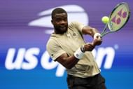 Frances Tiafoe during a practice session at the 2025 US Open (Source: Getty)